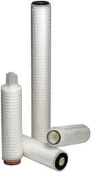 Parker - 2-1/2" OD, 5µ, Polypropylene Absolute Rated-Pleated-Melt Blown Cartridge Filter - 20" Long - Caliber Tooling