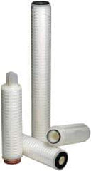 Parker - 2-1/2" OD, 10µ, Polypropylene Absolute Rated-Pleated-Melt Blown Cartridge Filter - 30" Long - Caliber Tooling