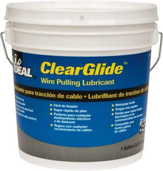 Ideal - 1 Gallon Pail, Clear Wire Pulling Lubricant Gel - 30 to 180°F, RoHS Compliant, UL Listed - Caliber Tooling