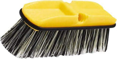 Rubbermaid - 2-1/2" Bristle Length, Synthetic Wash Brush - 10" OAL, Gray, Plastic Block - Caliber Tooling