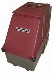 Minuteman - 20" Cleaning Width, 105" Water Lift, Walk Behind Carpet Extractor - 100 CFM Air Flow, 2 hp, 25 Gal Tank Capacity, 25 Gal Tank Recovery Capacity, 100 Pump psi - Caliber Tooling