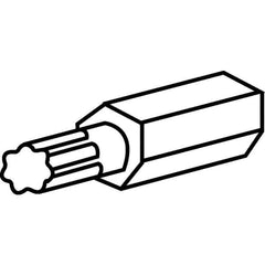 Kennametal - 2.5mm Hex Drive, Key and Driver for Indexable Tools - Caliber Tooling