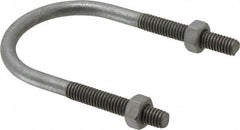 Cooper Crouse-Hinds - Malleable Iron Rigid U-Bolts - 1-1/2" Rigid, Electrogalvanized Finish - Caliber Tooling