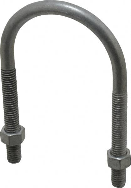 Cooper Crouse-Hinds - Malleable Iron Rigid U-Bolts - 2" Rigid, Electrogalvanized Finish - Caliber Tooling