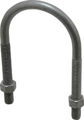 Cooper Crouse-Hinds - Malleable Iron Rigid U-Bolts - 2" Rigid, Electrogalvanized Finish - Caliber Tooling