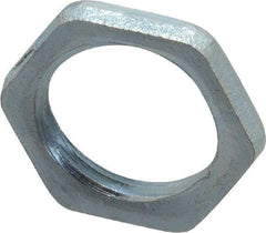 Cooper Crouse-Hinds - 3/8" Trade, Steel Threaded Rigid/Intermediate (IMC) Conduit Locknut - Noninsulated - Caliber Tooling