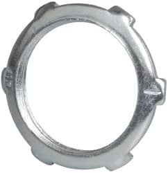 Cooper Crouse-Hinds - 1" Trade, Steel Threaded Rigid/Intermediate (IMC) Conduit Locknut - Noninsulated - Caliber Tooling