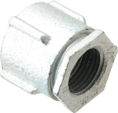 Cooper Crouse-Hinds - 1/2" Trade, Malleable Iron Threaded Rigid/Intermediate (IMC) Conduit Coupling - Noninsulated - Caliber Tooling