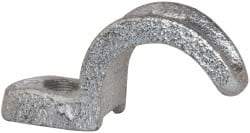 Cooper Crouse-Hinds - 1/2" Pipe, Malleable Iron, Conduit Clamp - 1 Mounting Hole - Caliber Tooling