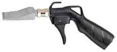 Silvent - 145 Max psi Heavy Duty Flat Nozzle Pistol Grip Blow Gun - 1/4 NPT, Acetal Body, Zinc Nozzle - Caliber Tooling