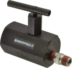 Enerpac - 3/8-18 Inlet Hydraulic Control Valve - 10,000 psi, 4" High x 2-1/4" Wide x 3-1/2" Long - Caliber Tooling