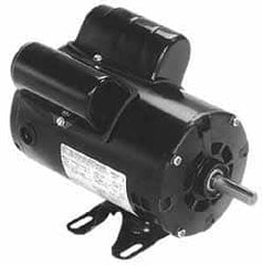 Marathon Electric - 1 Max hp, 3,450 Max RPM, Electric AC DC Motor - 115/208-230 V Input, Single Phase, 56 Frame, 0.62" Shaft Diam - Caliber Tooling