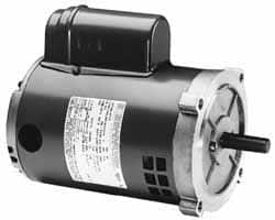 Marathon Electric - 1 Max hp, 3,450 Max RPM, Electric AC DC Motor - 115/208-230 V Input, Single Phase, 56C Frame, 0.62" Shaft Diam - Caliber Tooling