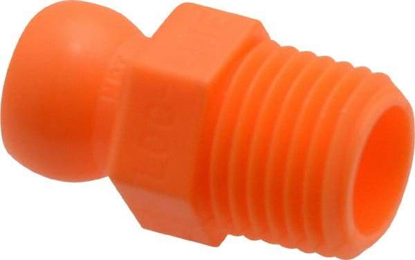 Loc-Line - 50 Piece, 1/4" Hose ID, Male to Female Coolant Hose Connector - 1/4" NPT, For Loc-Line Modular Hose Systems - Caliber Tooling