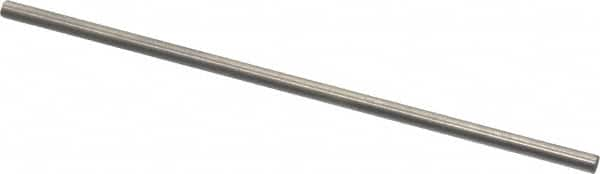 Eclipse - 4" Long x 1/8" Diam, Alnico Round Bar Magnet - Smooth, 1,022°Fahrenheit Max Operating Temp - Caliber Tooling