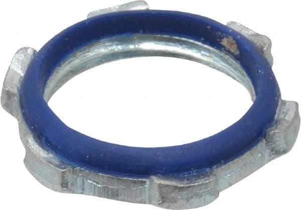 Cooper Crouse-Hinds - 1/2" Trade, Steel Threaded Rigid/Intermediate (IMC) Conduit Locknut - Noninsulated - Caliber Tooling