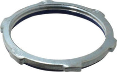 Cooper Crouse-Hinds - 2" Trade, Steel Threaded Rigid/Intermediate (IMC) Conduit Locknut - Noninsulated - Caliber Tooling