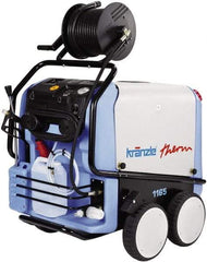 Kranzle - Electric, 21 Amp, 7.5 hp, 2,400 psi, 5 GPM, Hot Water Pressure Washer - Heavy Duty Axial Cam, 65' x 3/8" Hose, 440 Max Volts - Caliber Tooling