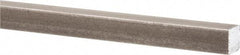 Precision Brand - 12" Long x 1/2" High x 1/2" Wide, Plain Key Stock - Low Carbon Steel - Caliber Tooling