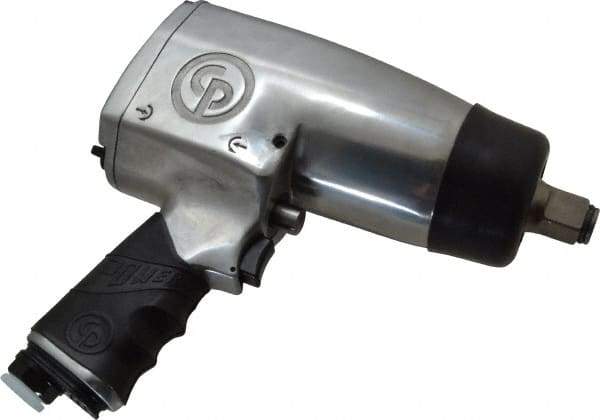 Chicago Pneumatic - 3/4" Drive, 4,200 RPM, 200 Ft/Lb Torque Impact Wrench - Pistol Grip Handle, 900 IPM, 12 CFM, 90 psi, 3/8" NPTF Inlet - Caliber Tooling