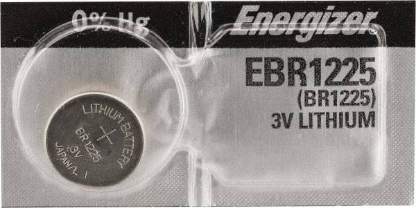 Energizer - Size BR1225, Lithium, Button & Coin Cell Battery - 3 Volts, BR1225, IEC Regulated - Caliber Tooling