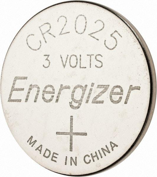 Energizer - Size CR2025, Lithium, Button & Coin Cell Battery - 3 Volts, CR2025, ANSI, IEC, NEDA, UL Listed Regulated - Caliber Tooling