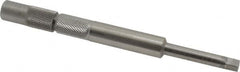 Made in USA - M6 to 1/4 Inch Tap, 5 Inch Overall Length, 7/16 Inch Max Diameter, Tap Extension - 0.255 Inch Tap Shank Diameter, 0.255 Inch Extension Shank Diameter, 0.191 Inch Extension Square Size, 1 Inch Tap Depth, Tool Steel - Exact Industrial Supply