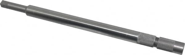 Made in USA - 1/2 Inch Tap, 9 Inch Overall Length, 9/16 Inch Max Diameter, Tap Extension - 0.367 Inch Tap Shank Diameter, 0.367 Inch Extension Shank Diameter, 0.275 Inch Extension Square Size, 11/8 Inch Tap Depth, Tool Steel - Caliber Tooling