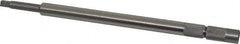 Made in USA - 1/16 Pipe to 1/8SM Pipe Inch Tap, 9 Inch Overall Length, 1/2 Inch Max Diameter, Tap Extension - 5/16 Inch Tap Shank Diameter, 5/16 Inch Extension Shank Diameter, 0.234 Inch Extension Square Size, 1 Inch Tap Depth, Tool Steel - Caliber Tooling