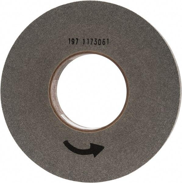 Norton - 12" Diam, 2" Face Width, 5" Center Hole, Medium Grade, Silicon Carbide Deburring Wheel - Convolute, Hard Density 9 Grade, 2,500 RPM - Caliber Tooling