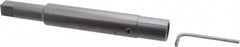 Walton - 1 to M25mm Tap, 8 Inch Overall Length, 1-1/16 Inch Max Diameter, Tap Extension - 0.801 Inch Tap Shank Diameter, 0.799 Inch Extension Shank Diameter, 0.599 Inch Extension Square Size, Alloy Steel - Caliber Tooling