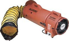 Allegro - 831 CFM, Electrical AC Axial Blower Kit - 8 Inch Inlet/Outlet, 0.33 HP, 115 Max Voltage Rating - Caliber Tooling