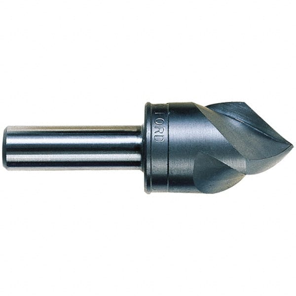 M.A. Ford - 1-1/4" Head Diam, 5/8" Shank Diam, 3 Flute 120° High Speed Steel Countersink - Caliber Tooling