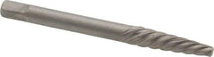 Interstate - Spiral Flute Screw Extractor - #2 Extractor for 5/32 to 7/32" Screw, 2-3/8" OAL - Caliber Tooling