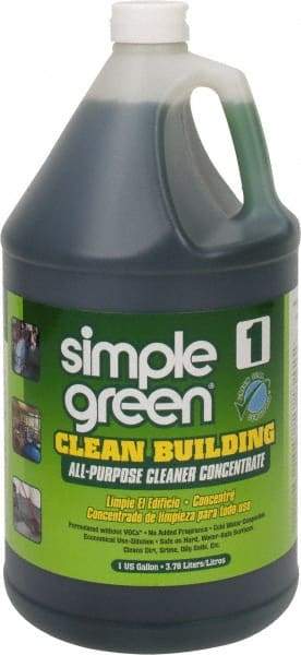 Simple Green - 1 Gal Bottle All-Purpose Cleaner - Liquid, Biodegradable, Concentrated, Unscented - Caliber Tooling