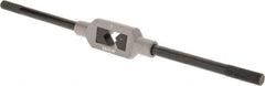 Interstate - 1/4 to 1-1/8" Tap Capacity, Straight Handle Tap Wrench - 19" Overall Length - Caliber Tooling