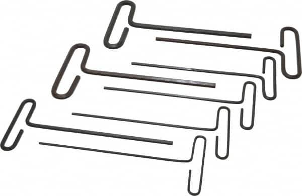 Eklind - 8 Piece T-Handle Hex Key Set - Exact Industrial Supply