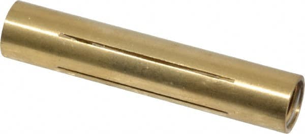 Made in USA - 5/16" Diam Through Hole Barrel Cylinder - 1.57" Barrel Length, Eccentric Slot - Caliber Tooling