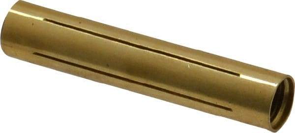 Made in USA - 11/32" Diam Through Hole Barrel Cylinder - 1-3/4" Barrel Length, Eccentric Slot - Caliber Tooling