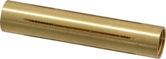 Made in USA - 3/8" Diam Through Hole Barrel Cylinder - 1.87" Barrel Length, Eccentric Slot - Caliber Tooling