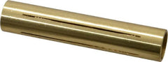 Made in USA - 15/32" Diam Through Hole Barrel Cylinder - 2-1/4" Barrel Length, Eccentric Slot - Caliber Tooling