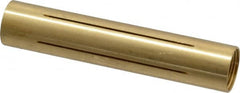 Made in USA - 1/2" Diam Through Hole Barrel Cylinder - 2-1/2" Barrel Length, Eccentric Slot - Caliber Tooling