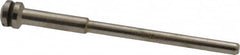 Value Collection - 3/32" Shank No. 2 Abrasive Point Mandrel - 1-3/4" Length, 1/16" Hole Compatibility, for Small Wheels - Caliber Tooling