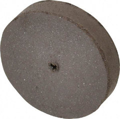 Cratex - 1" Diam x 1/16" Hole x 3/16" Thick, Surface Grinding Wheel - Silicon Carbide, Medium Grade, 25,000 Max RPM, Rubber Bond, No Recess - Caliber Tooling