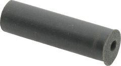 Cratex - 1/4" Max Diam x 7/8" Long, Cylinder, Rubberized Point - Very Fine Grade, Silicon Carbide, 1/16" Arbor Hole, Unmounted - Caliber Tooling