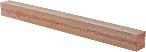 Cratex - 1/2" Wide x 6" Long x 1/2" Thick, Square Abrasive Block - Fine Grade - Caliber Tooling