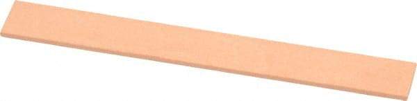 Value Collection - 220 Grit Aluminum Oxide Rectangular Polishing Stone - Very Fine Grade, 1/2" Wide x 4" Long x 1/16" Thick - Caliber Tooling