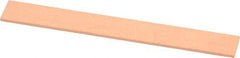 Value Collection - 220 Grit Aluminum Oxide Rectangular Polishing Stone - Very Fine Grade, 1/2" Wide x 4" Long x 1/16" Thick - Caliber Tooling