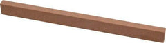 Made in USA - 180 Grit Aluminum Oxide Rectangular Polishing Stone - Very Fine Grade, 1/2" Wide x 6" Long x 1/4" Thick - Caliber Tooling