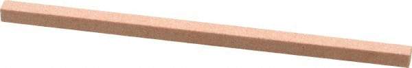 Made in USA - 180 Grit Aluminum Oxide Square Polishing Stone - Very Fine Grade, 5/32" Wide x 4" Long x 5/32" Thick - Caliber Tooling